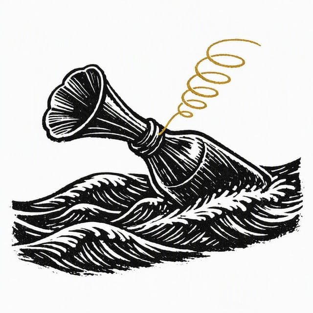 The Golden Record's 12-Inch Bottle in the Cosmic Ocean