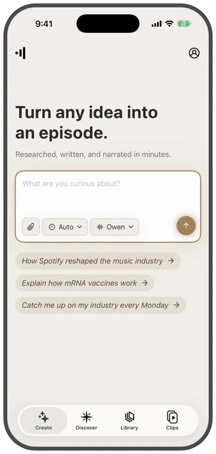Scrolling the voice picker, previewing an Australian and a British voice